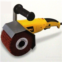 供应不锈钢抛光拉丝机侧面导向滚筒式盘片气动工具