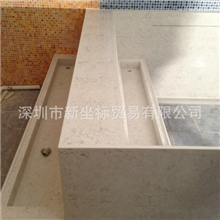 深圳/东莞幼儿园洗手台Hanstone石英石洗手池韩国进口石英石