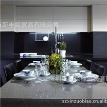 深圳石英石加工厂石英石橱柜台面石英石餐桌石英石办公家具