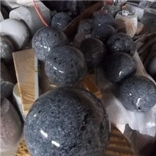 莱阳黑-石球-黑色石球-石材异型