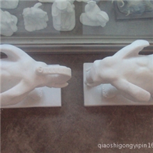 【新品推荐】厂家供应纯手工雕刻大白象湖南汉白玉长45厘米