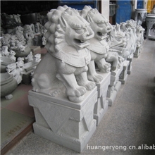 厂家特价石雕工艺品动物石雕石狮子室内石雕