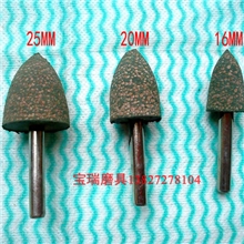 批发供应绿色芝麻抛光磨头,海绵磨头子弹形，直径162025MM