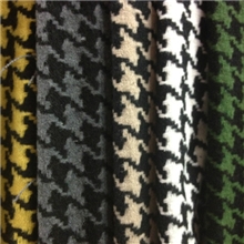 爆款面料最新粗纺面料秋冬女装面料千鸟格时装面料