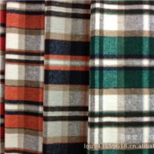 店主推荐2013秋冬爆款格子面料供不应求粗纺呢绒现货供应