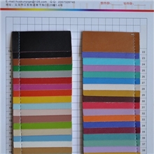 半PU皮革人造革，合成革皮革厂家现货批发平纹彩编HK-8062