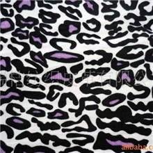 420水洗尼龙印豹纹