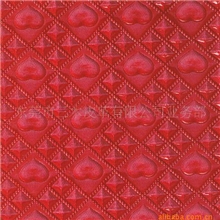 供应心纹PVC合成革
