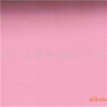 现货供应粉红色0.8厚水织底138纹PVC人造革