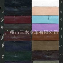供应半PU油面皮革面料软包革仿皮装饰革