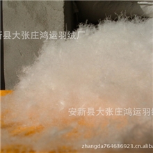 河北厂家批发水洗白鸭绒新国标90%蓬松大手感好清洁度高过检测