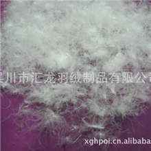 吴川汇龙羽绒厂供应水洗羽绒、水洗毛片－白鸭含绒5%毛片