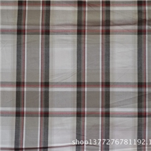 厂家清仓甩卖休闲短裤上衣用全棉色织格子布5折优惠