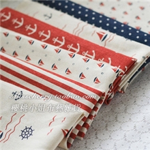 热卖手工亚麻棉麻布细麻布沙发棉麻窗帘diy拼布手工布料布艺