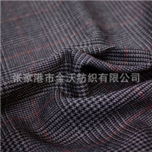 【生产供应】秋冬休闲时装格子毛料面料