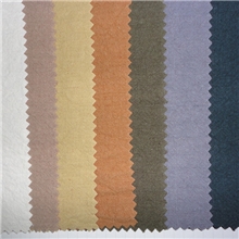 绉麻压花布现货水洗麻染色布新工艺亚麻棉多色皱麻裤子面料