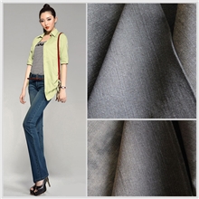 斜纹弹力牛仔面料107F90GH#涤棉斜纹弹力牛仔面料