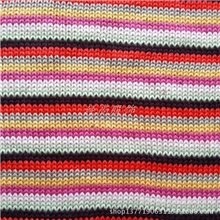 专营间条毛线面料大粗针箱包布多色毛线面料