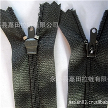 供应3号尼龙拉链双骨拉链特殊拉链裙子拉链隐形拉链自锁