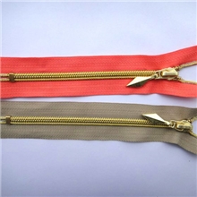 厂家供应5号尼龙拉链闭口/尾金牙齿塑料拉链金属码20CM
