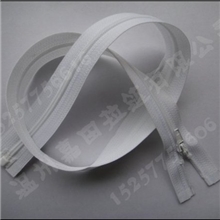 3号尼龙拉链开口/尾塑料拉链注塑丁字码三角码60CM