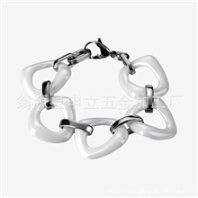 陶瓷手链氧化锆手链氧化锆陶瓷手链亮泽好陶瓷手表陶瓷戒指