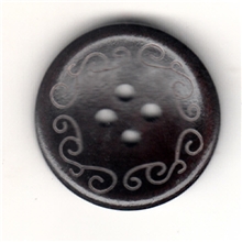 高品质激光雕刻木纽扣环保水漆镭射加工量大从优