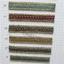 纺织品家私、靠包、床品、灯饰窗帘辅料装饰三公分小边