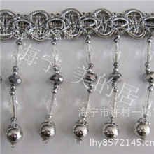 窗帘花边/窗帘辅料/新品花边/高级花边/高档长珠珠