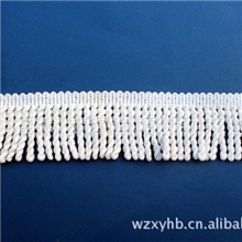 供应新颖流苏花边排须花边棉线排须服装辅料