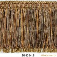 流苏绳子排须边绳窗帘花边人造丝花边吊穗头