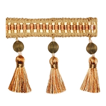 【上海绿柳】专业生产优质涤纶+亚克力流苏边