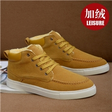 男式休闲鞋棉鞋中帮鞋冬季保暖鞋英伦风格鞋时尚潮流男鞋批发