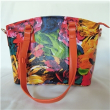 专业生产两用包厂家供应现货女包批发油画包厂价直供花包