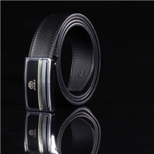 厂家热销新款时尚韩版花样板扣平板男士真皮皮带男士个性皮带