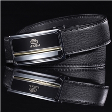 2013厂家热销时尚潮流韩版休闲花样板扣平板男士皮带