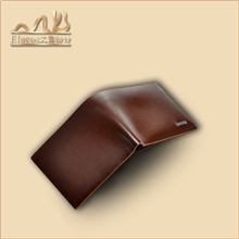 批发供应男士短款浅咖色钱包三折男士钱包一件起批