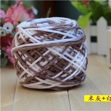 围巾线围巾线批发围巾毛线小三股编织毛线特种纱线单色多色