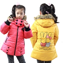 冬款童上衣童装棉服新款外贸原单中大童棉衣品牌女童童外套童棉衣