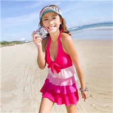 厂家批发海波特2013新款泳装泳衣1386分体平角两件温泉泳衣