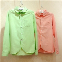 2013年秋款长袖衬衫韩国东大门秋款百搭宽松长袖女士休闲衬衫批发