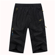 鸿星尔克休闲裤男士休闲七分裤薄款特价七分裤男裤商务休闲裤