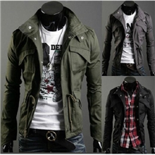 【韩版秋装】立领韩版男装修身夹克韩版男装休闲韩版男装外套F205