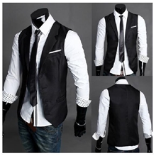 2012新品韩版男装英伦男士马甲西装修身小马甲马甲背心M66