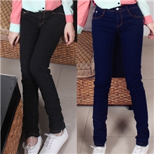 2013秋装新款韩版牛仔裤修身小脚裤铅笔裤长裤子一件代发