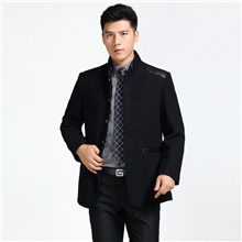 中年男装春秋装13新款男夹克男士外套男立领秋冬休闲夹克