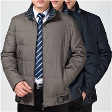 白鸭绒男士羽绒服白鸭绒羽绒服商务休闲高档男装潮外套