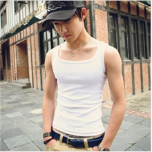 2013夏季新款韓版男士背心時尚百搭工字背心男無袖背心男装K18