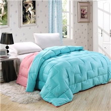 高档出口法国宾馆羽绒被冬被全棉高支防羽布白鸭绒被新品促销