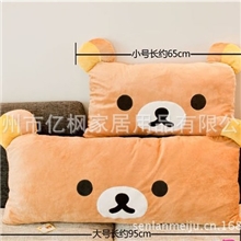 销售超大沙发靠垫/双人靠枕/轻松熊长条枕头抱枕